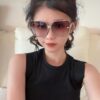 6931ae04ccd8ab3d7afa230c HERMES 2025 Spring New Arrival Original Release Famous Internet Hit Ultra Popular Blue Classic Luxury Fashion Square Sunglasses High-Quality Authentic H8303