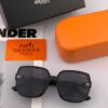 6931ae04ccd8ab3d7afa230f HERMES 2025 Spring New Arrival Original Release Famous Internet Hit Ultra Popular Blue Classic Luxury Fashion Square Sunglasses High-Quality Authentic H8303