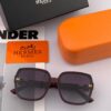 6931ae04ccd8ab3d7afa2310 HERMES 2025 Spring New Arrival Original Release Famous Internet Hit Ultra Popular Blue Classic Luxury Fashion Square Sunglasses High-Quality Authentic H8303