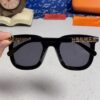 6931ae05ccd8ab3d7afa2322 Hermes 2025 New Arrival Retro Square Unisex Sunglasses for Women, Slimming Design for Round Faces, Fashionable Metal-Frame with Hollow Temples, Stylish UV-Protection Sunglasses
