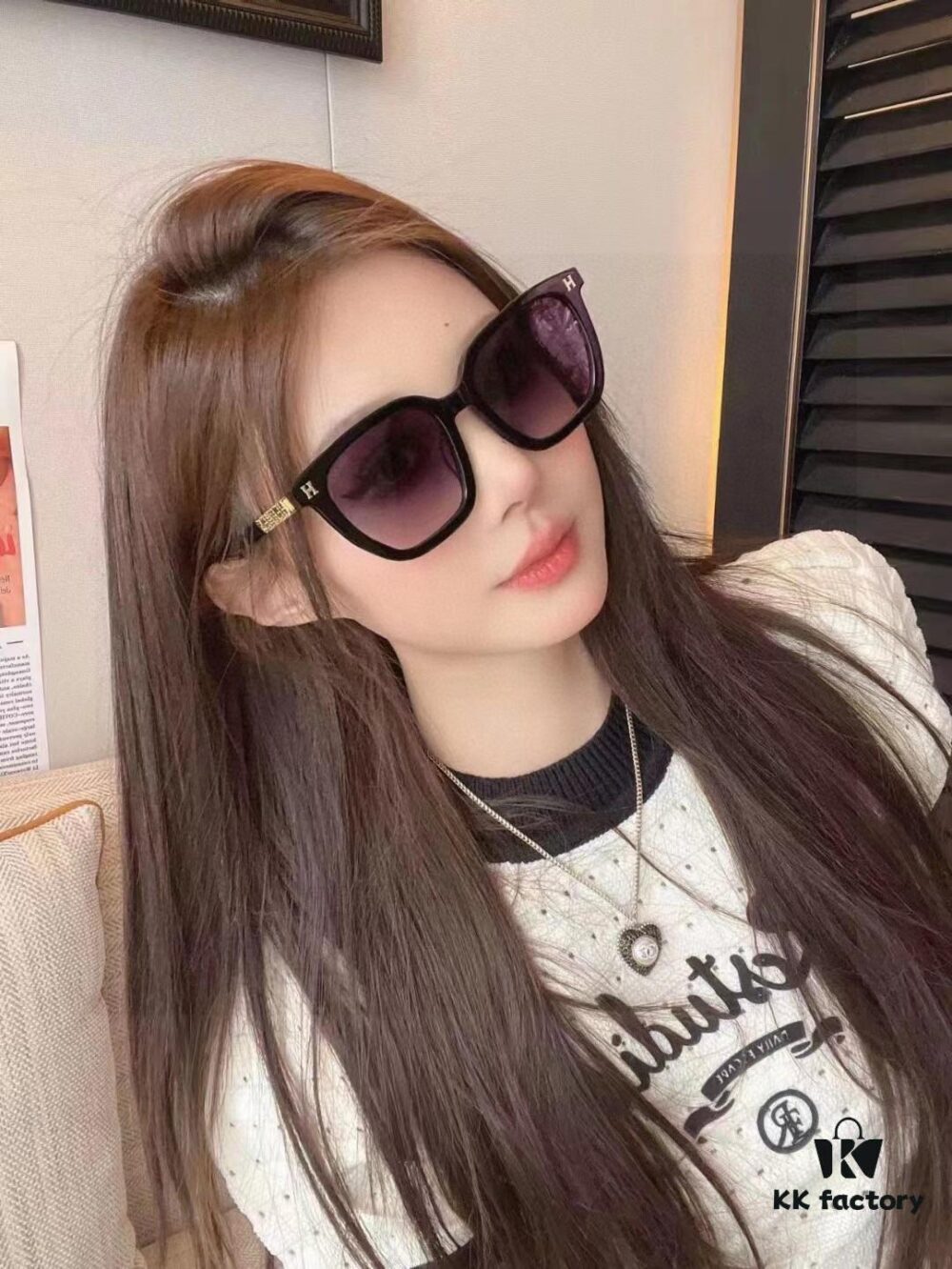 6931ae06ccd8ab3d7afa2329 Hermes 2025 New Arrival Retro Square Unisex Sunglasses for Women, Slimming Frame for Round Faces, Fashionable Metal Hollow-out Temples, UV Protection