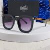 6931ae06ccd8ab3d7afa232a Hermes 2025 New Arrival Retro Square Unisex Sunglasses for Women, Slimming Frame for Round Faces, Fashionable Metal Hollow-out Temples, UV Protection