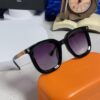 6931ae07ccd8ab3d7afa2332 Hermes 2025 New Arrival Retro Square Unisex Sunglasses for Women, Slimming Frame for Round Faces, Fashionable Metal Hollow-out Temples, UV Protection