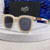6931ae08ccd8ab3d7afa233d Hermes 2025 New Arrival Retro Square Unisex Sunglasses for Women, Slimming Frame for Round Faces, Fashionable Metal Hollow-out Temples, UV Protection Sun Glasses