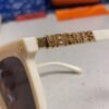6931ae08ccd8ab3d7afa2343 Hermes 2025 New Arrival Retro Square Unisex Sunglasses for Women, Slimming Frame for Round Faces, Fashionable Metal Hollow-out Temples, UV Protection Sun Glasses