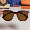 6931ae09ccd8ab3d7afa2354 Hermes 2025 New Arrival Retro Square Unisex Sunglasses for Women, Slimming Design for Round Faces, Fashionable Metal-Frame with Cut-Out Temples, UV-Protective Sunglasses