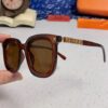 6931ae09ccd8ab3d7afa2355 Hermes 2025 New Arrival Retro Square Unisex Sunglasses for Women, Slimming Design for Round Faces, Fashionable Metal-Frame with Cut-Out Temples, UV-Protective Sunglasses