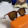 6931ae0accd8ab3d7afa2358 Hermes 2025 New Arrival Retro Square Unisex Sunglasses for Women, Slimming Design for Round Faces, Fashionable Metal-Frame with Cut-Out Temples, UV-Protective Sunglasses