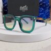 6931ae0accd8ab3d7afa2359 Hermes 2025 New Arrival Retro Square Unisex Sunglasses for Women, Slimming Frame with Metal Cut-out Temples, Fashionable UV-Protective Sunglasses