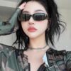 6931ae10ccd8ab3d7afa23aa Hermès | New Model 55101 TR90 Frame Lightweight Polarized Sunglasses with Bag, Ideal for Travel and Fashion Pairing