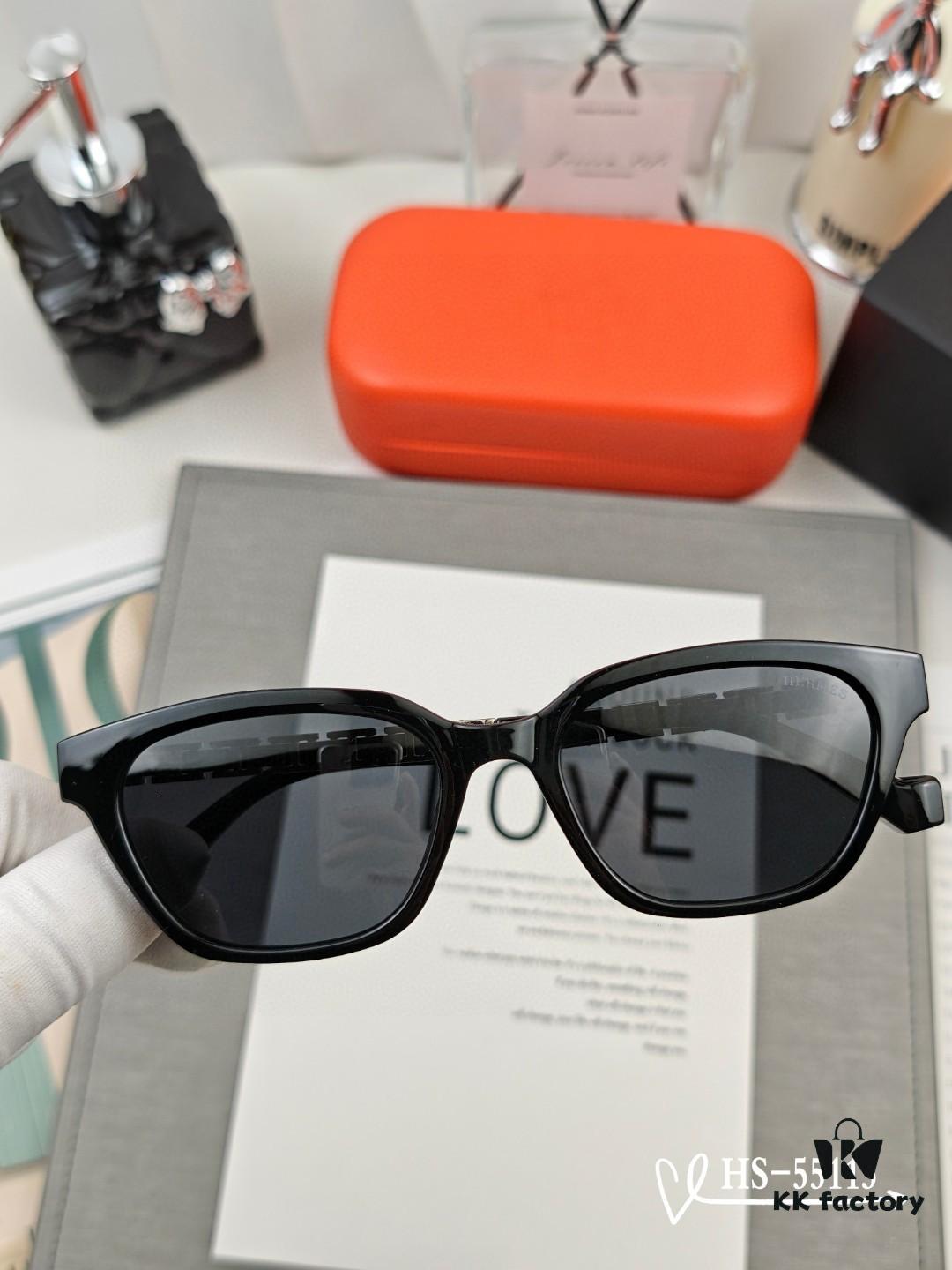 Hermès | New Model 55113 TR90 Lightweight Sunglasses with Polarized Lenses, Stylish and Comfortable for Travel and Driving