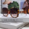 6931ae13ccd8ab3d7afa23d8 Hermes 2024 New Arrival Women's Oversized Round-Square Sunglasses with Polarized UV Protection for Driving, Face-Framing Sun Glasses