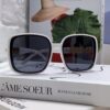 Hermes 2024 New Arrival Women's Sunglasses, Polarized Oversized Round Square UV-Protective Driving Sunglasses for Face-Framing Effect