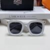 6931ae19ccd8ab3d7afa242c Hermes 2025 New Arrival Retro Square Unisex Sunglasses for Women, Slimming Frame for Round Faces, Fashionable Metal-Embossed Temple, UV Protection