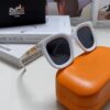 6931ae19ccd8ab3d7afa242d Hermes 2025 New Arrival Retro Square Unisex Sunglasses for Women, Slimming Frame for Round Faces, Fashionable Metal-Embossed Temple, UV Protection