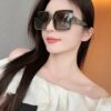 6931ae1bccd8ab3d7afa2456 Polarized Series Sunglasses HERMES Original Release H6107 Luxury Square Frame Sunglasses