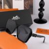6931ae1dccd8ab3d7afa2465 HERMES Spring 2025 New Arrival Original Luxury Square Sunglasses H1245