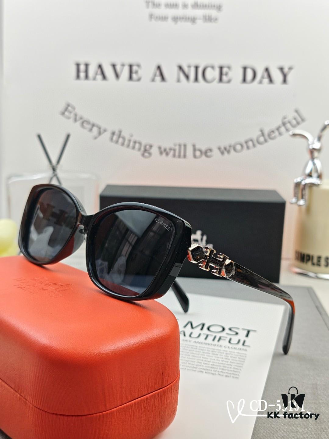 6931ae1fccd8ab3d7afa248f Hermès | New Model Sunglasses with Polarized Lenses, Lightweight TR90 Frame, UV Protection for Travel and Fashion