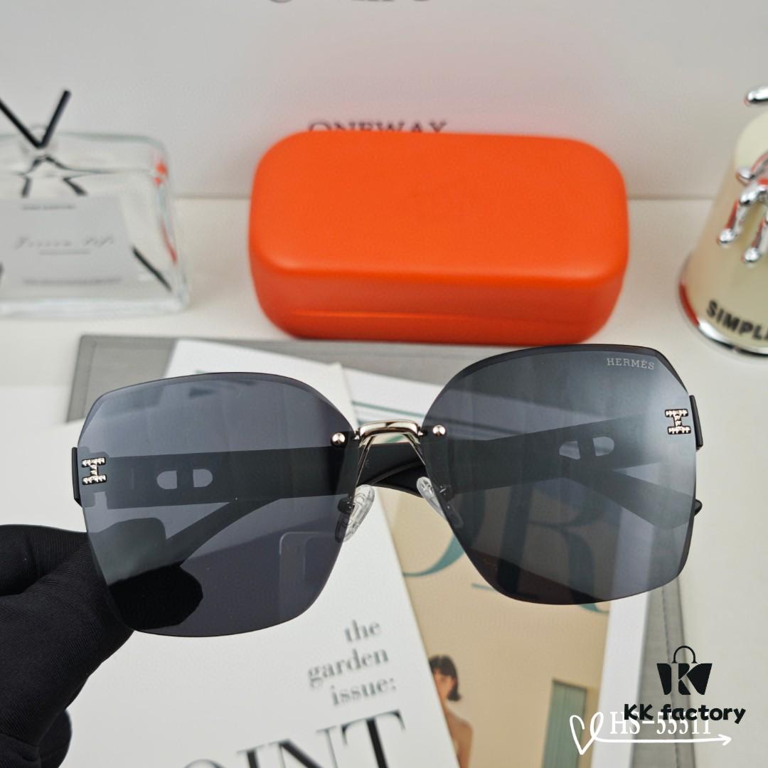 6931ae24ccd8ab3d7afa24d9 Hermes - New Model Sunglasses with POLAROID Resin Polarized Lenses, TR90 Lightweight Frame, Size 59-13-147, Fashion Sun Protection Eyewear for Travel and Driving
