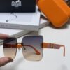 6931ae2accd8ab3d7afa2526 Hermes 2025 New Arrival Frameless Square Sunglasses, UV Protection Beach Sun Glasses with Premium Look, Slimming Effect, Unisex for Driving and Outdoor Use