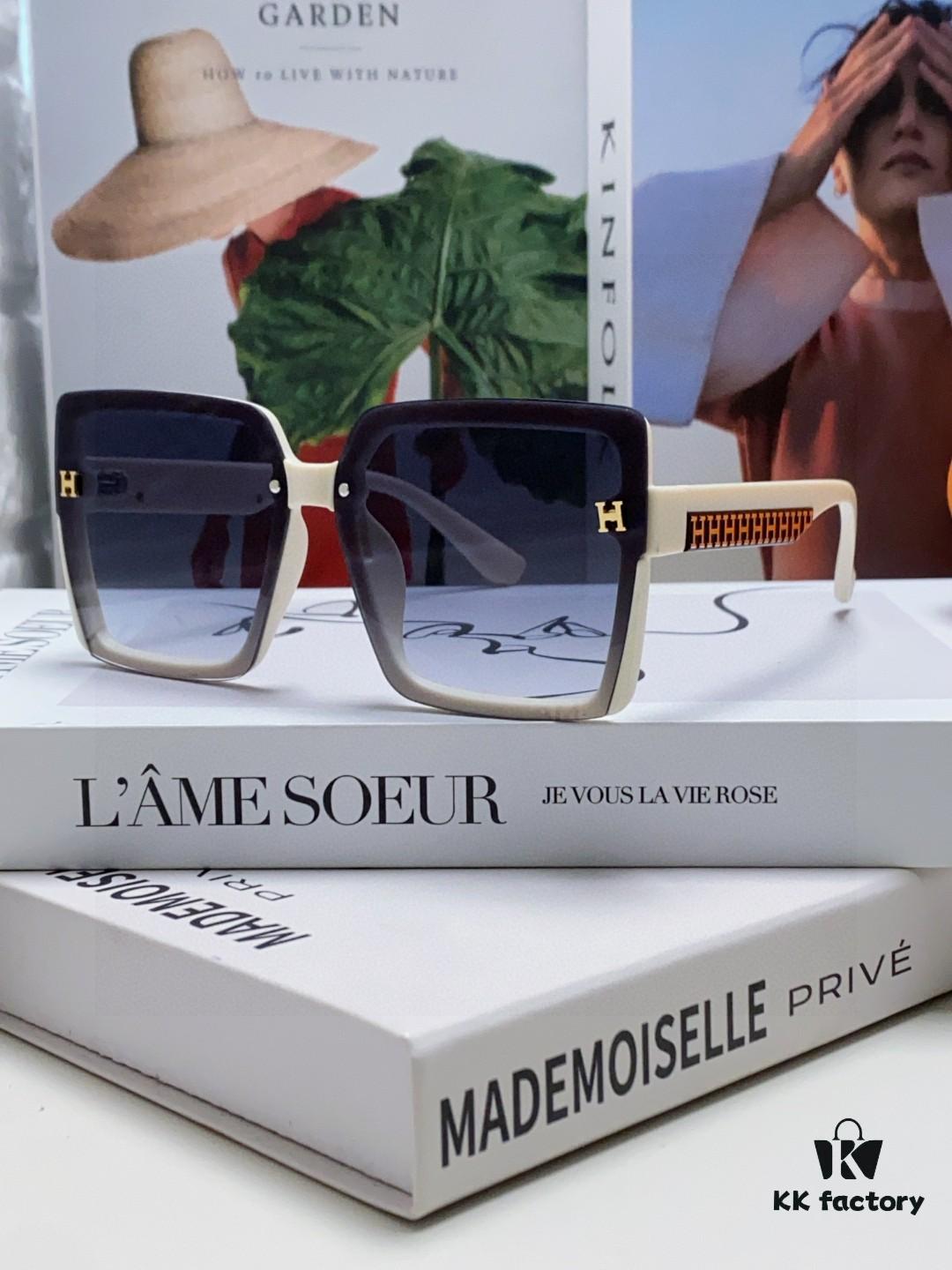 6931ae2fccd8ab3d7afa2574 Hermes 2025 New Arrival Korean-Style Square Women's Sunglasses, Retro Fashion Minimalist Polarized Sunglasses, Unisex Eyewear