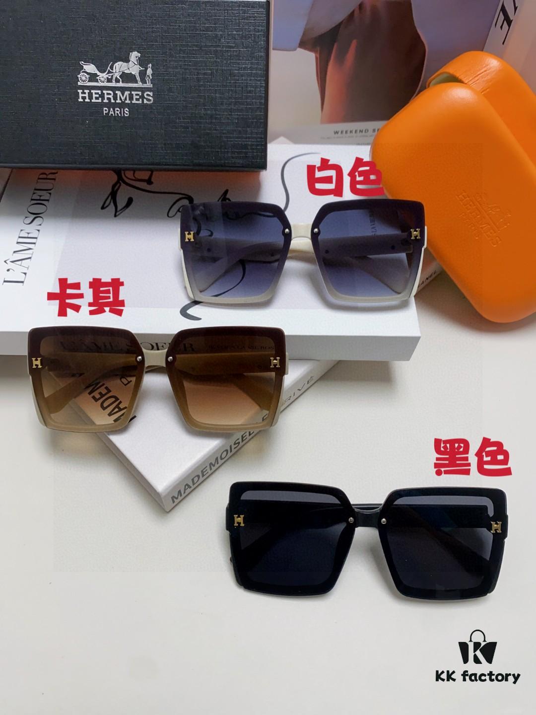 6931ae30ccd8ab3d7afa257d Hermes 2025 New Arrival Korean-Style Square Women's Sunglasses, Retro Fashion Minimalist Polarized Sunglasses, Unisex Eyewear