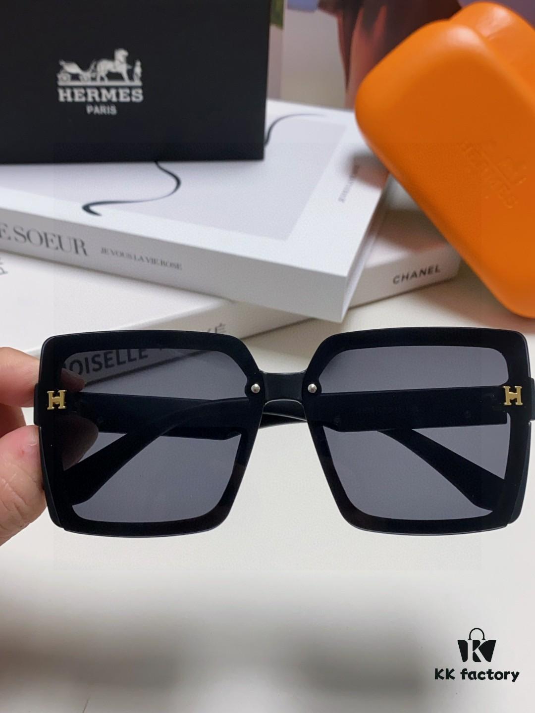 6931ae30ccd8ab3d7afa2582 Hermes 2025 New Arrival Korean-Style Square Women's Sunglasses, Retro Fashion Minimalist Polarized Sunglasses Unisex