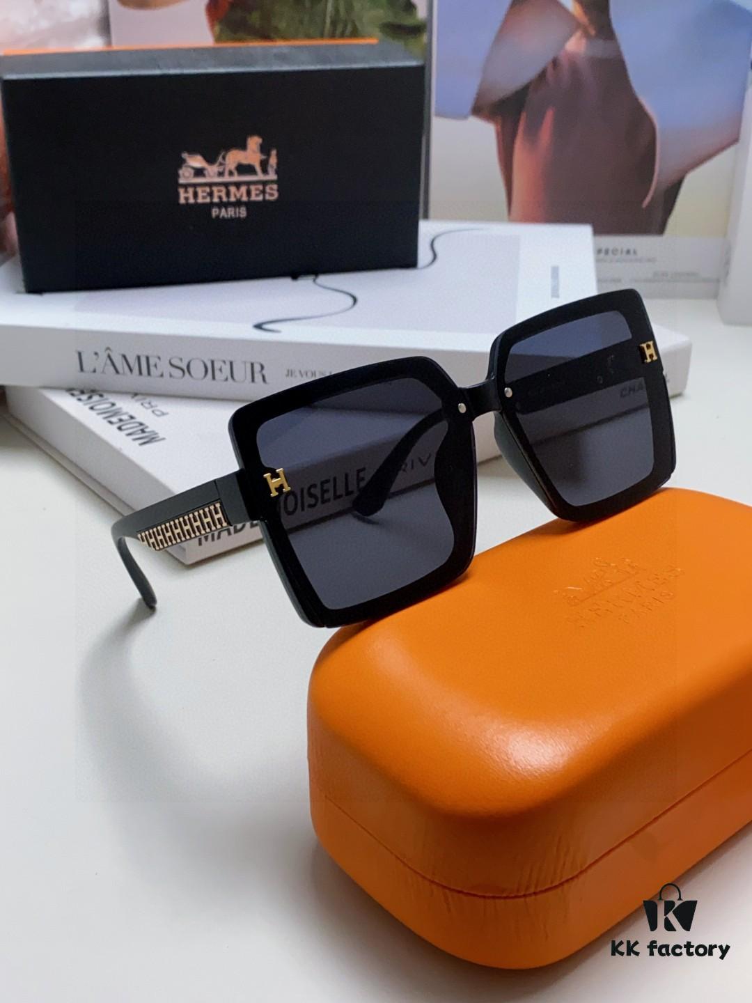 6931ae30ccd8ab3d7afa2586 Hermes 2025 New Arrival Korean-Style Square Women's Sunglasses, Retro Fashion Minimalist Polarized Sunglasses Unisex