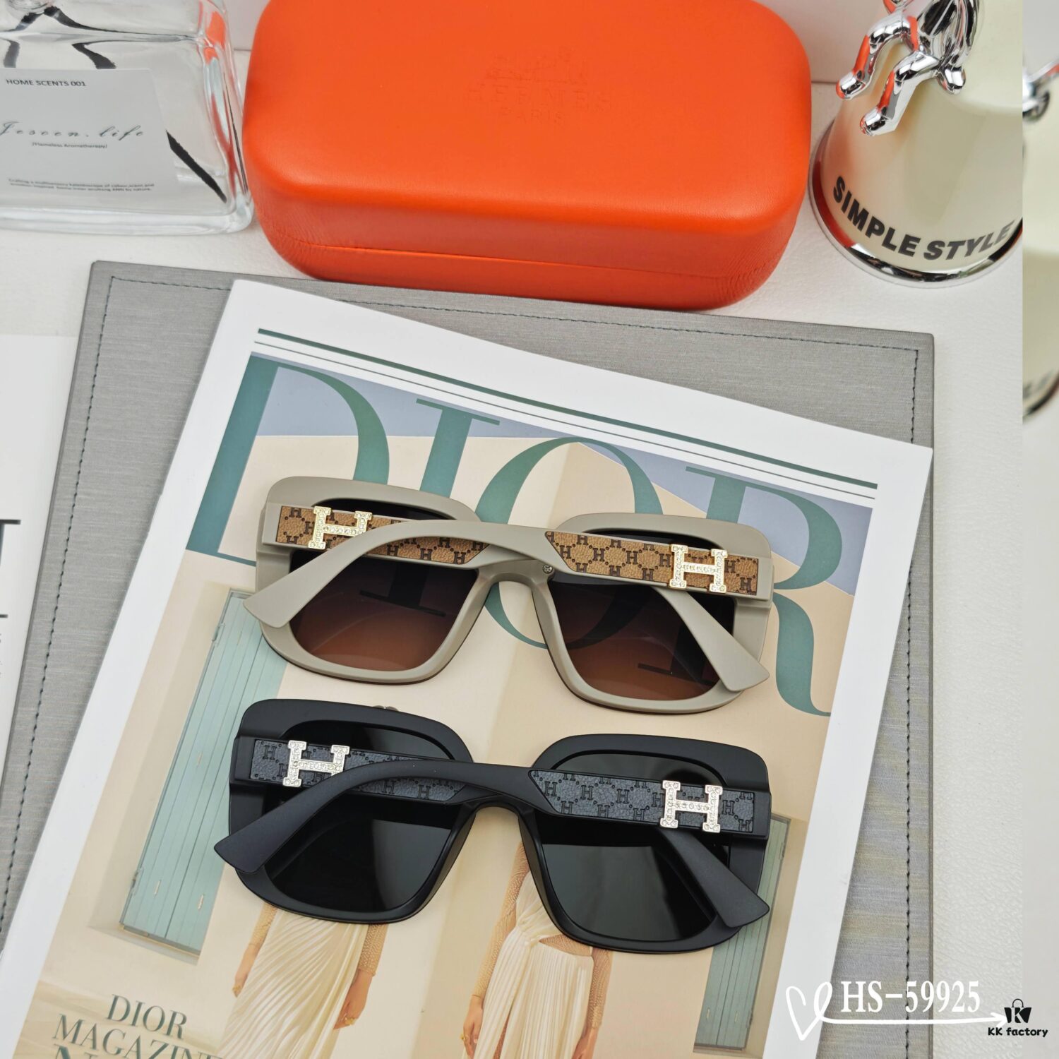 6931ae31ccd8ab3d7afa2595 Hermès | New Model 59925 TR90 Frame Lightweight Polarized Sunglasses with Polaroid Lens for Travel and Fashion