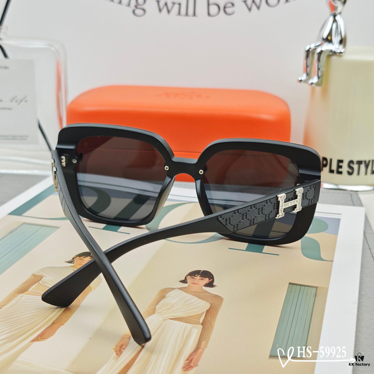 6931ae32ccd8ab3d7afa259b Hermès | New Model 59925 TR90 Frame Lightweight Polarized Sunglasses with Polaroid Lens for Travel and Fashion