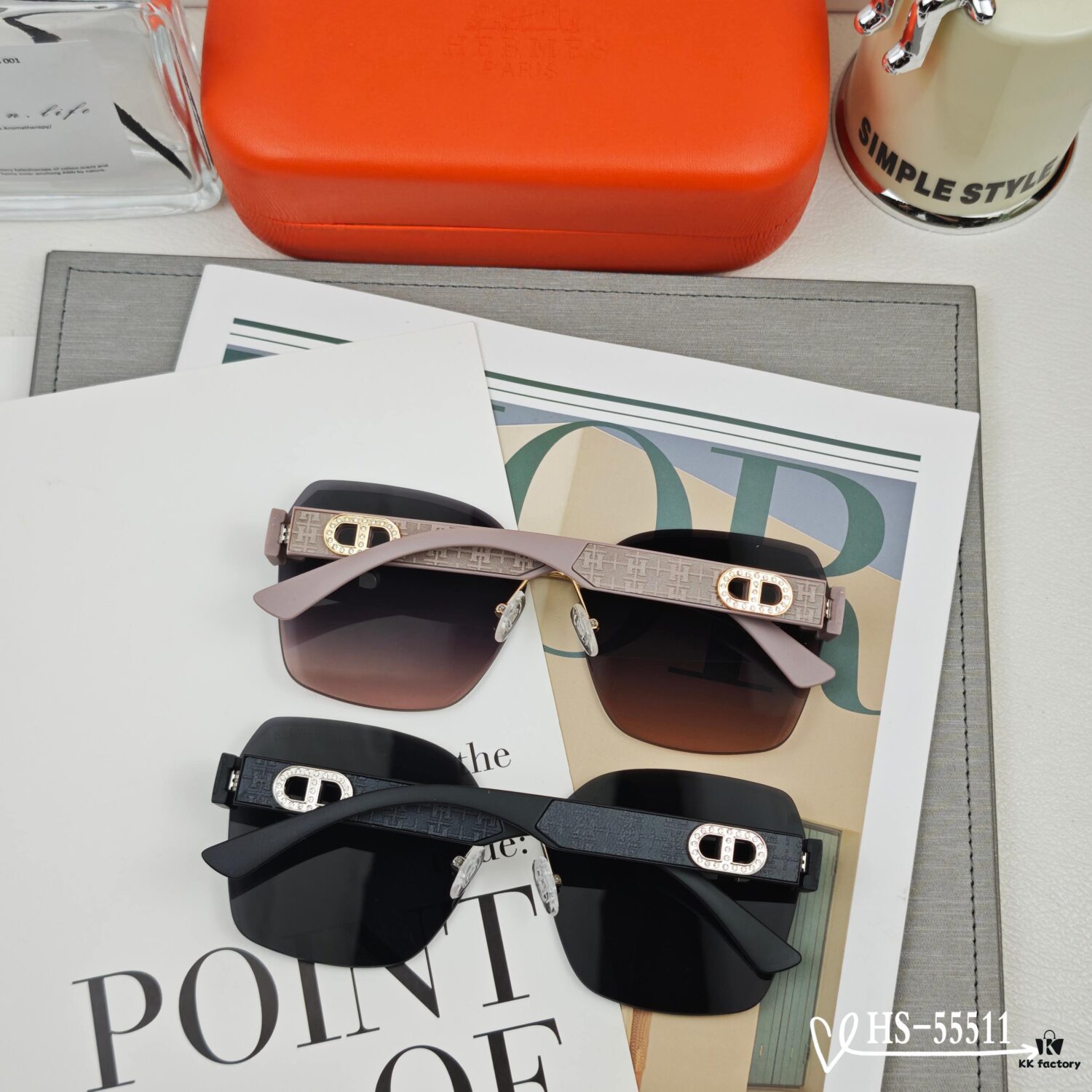 6931ae32ccd8ab3d7afa259e Hermes - Polarized Sunglasses with POLAROID Resin Lenses, TR90 Frame, Lightweight and Comfortable, Model: 55511