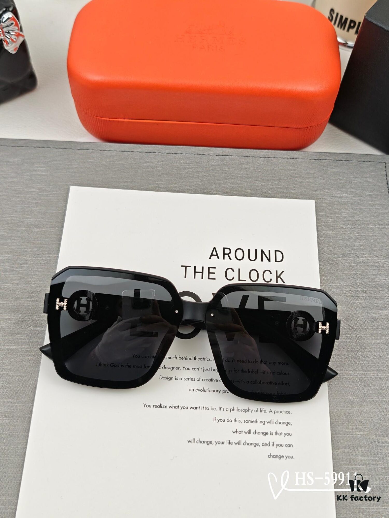 6931ae37ccd8ab3d7afa25aa Hermes - HERMES, New Model Sunglasses with Polarized Lenses, Lightweight TR90 Frame, Ideal for Travel and Driving, Fashionable Sun Protection Eyewear