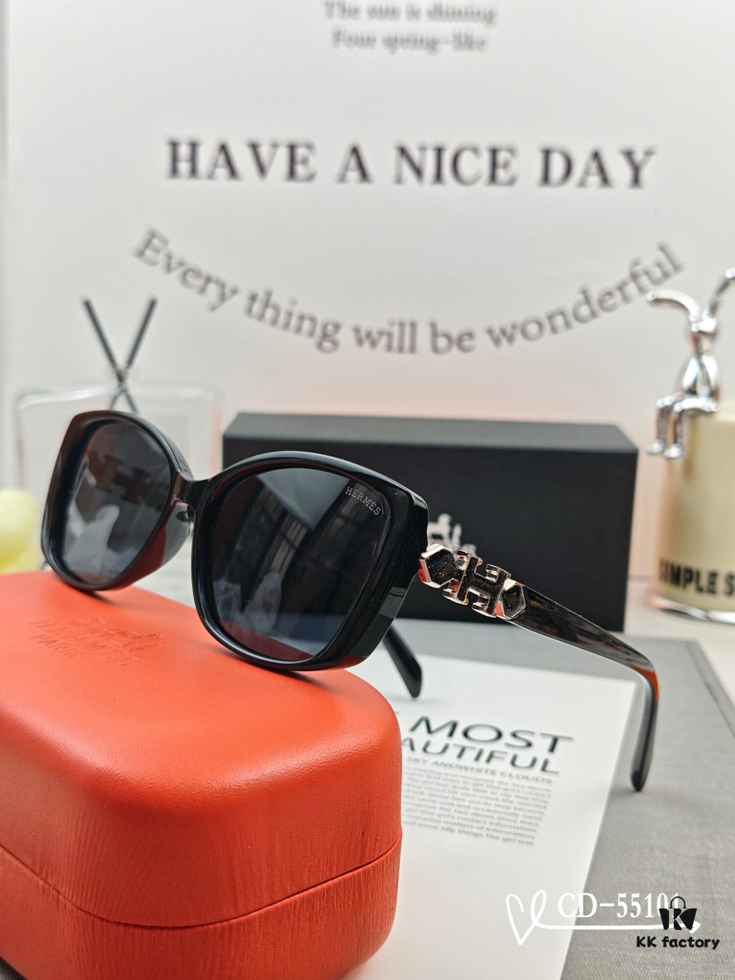 6931ae3eccd8ab3d7afa25fa Hermes - HERMES | New Model Sunglasses with Polarized Lenses, Lightweight TR90 Frame, UV Protection for Travel and Daily Wear