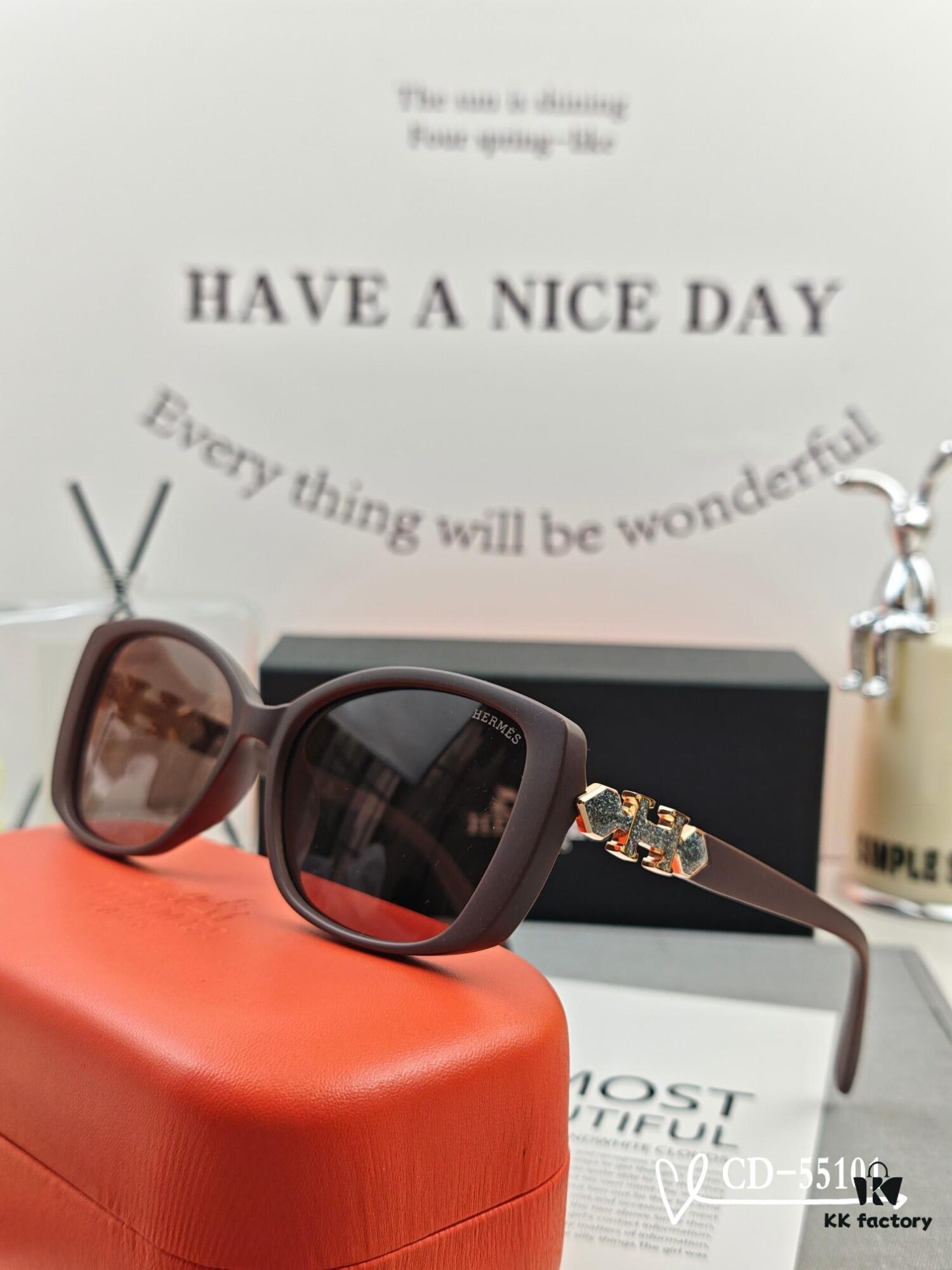 6931ae3eccd8ab3d7afa25fb Hermes - HERMES | New Model Sunglasses with Polarized Lenses, Lightweight TR90 Frame, UV Protection for Travel and Daily Wear