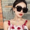 HERMES 2025 Spring New Arrival Original Release Internet-Famous Ultra-Hot Classic Luxury Square Sunglasses