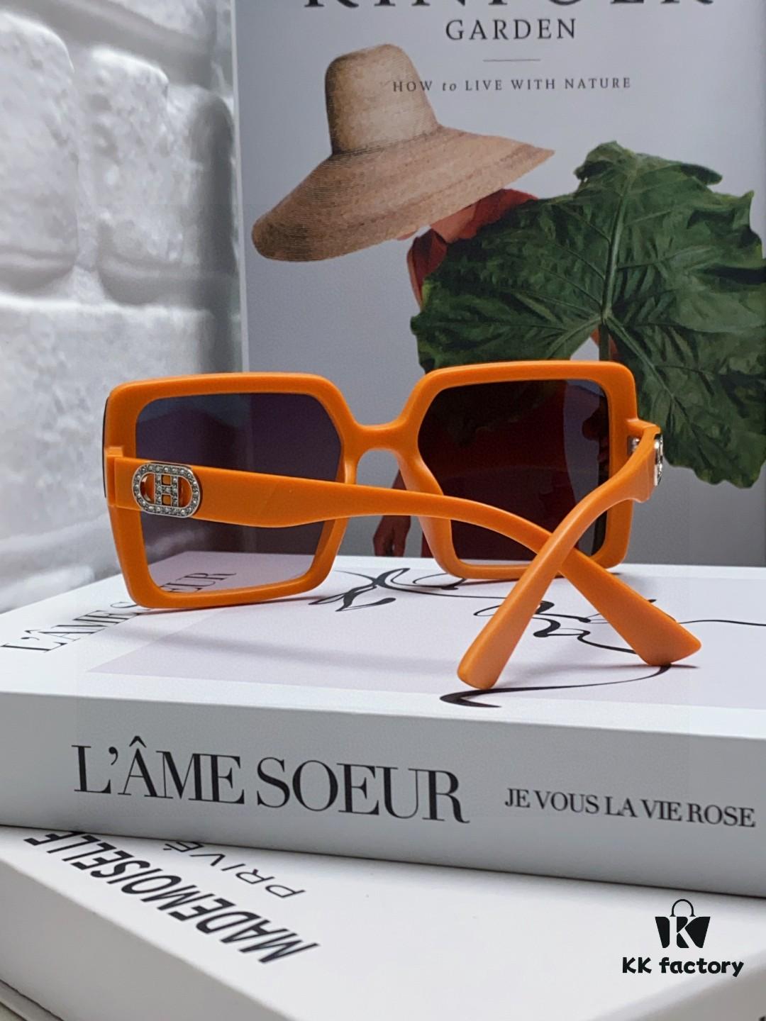 6931ae43ccd8ab3d7afa2645 Hermes Women's Polarized Sunglasses 2024 New Arrival High-End UV Protection Sunglasses Slimming Face Design