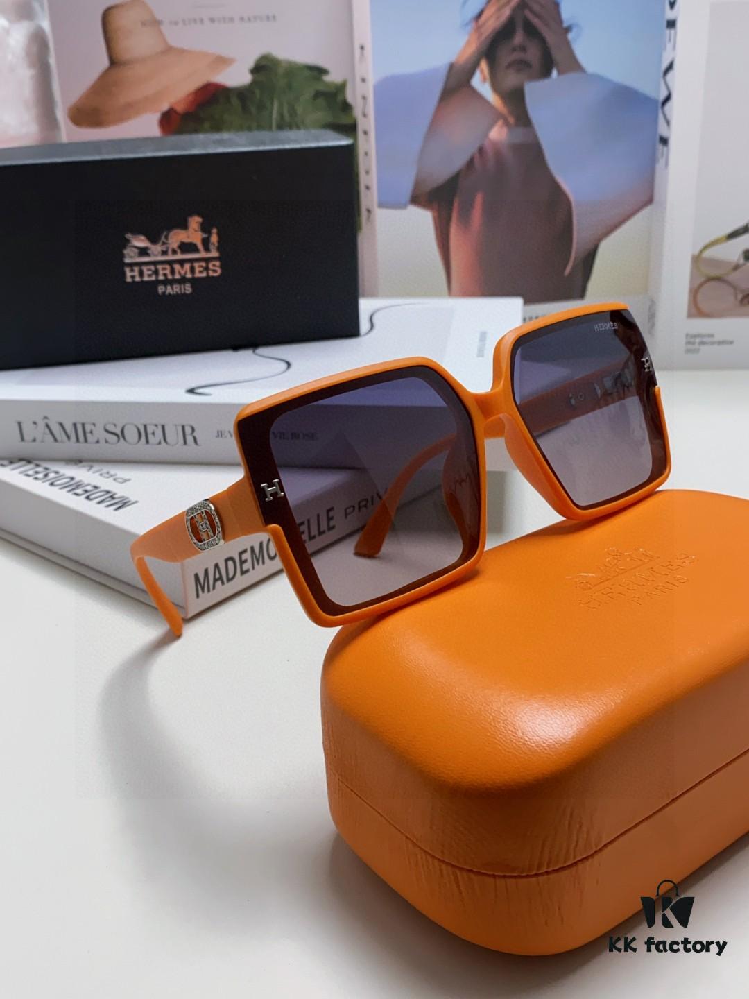 6931ae44ccd8ab3d7afa264a Hermes Women's Polarized Sunglasses 2024 New Arrival High-End UV Protection Sunglasses Slimming Face Design