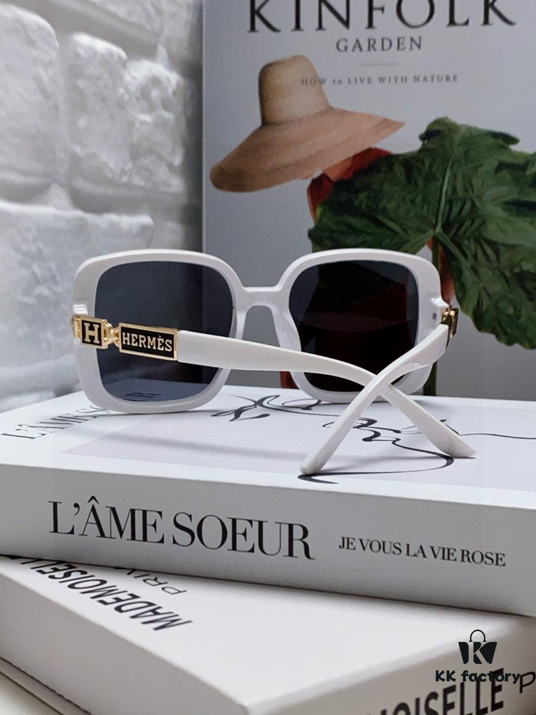 6931ae46ccd8ab3d7afa2663 Hermes 2024 New Arrival Women's Oversized Round Square Sunglasses, Polarized UV Protection Driving Sunglasses for Women