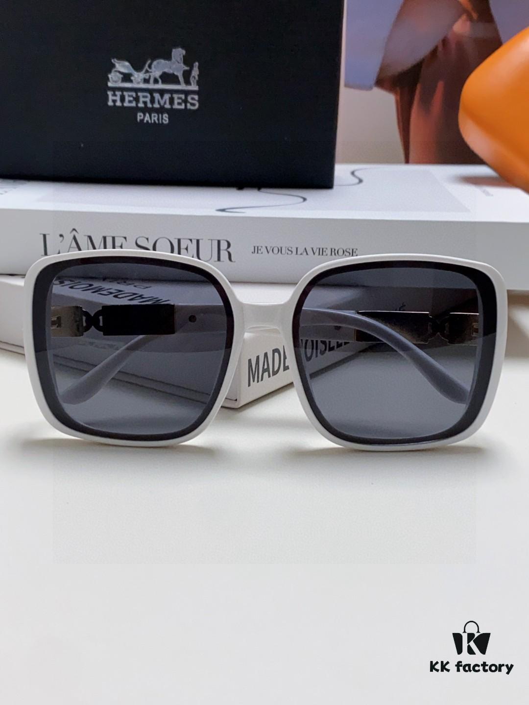 6931ae46ccd8ab3d7afa2667 Hermes 2024 New Arrival Women's Oversized Round Square Sunglasses, Polarized UV Protection Driving Sunglasses for Women
