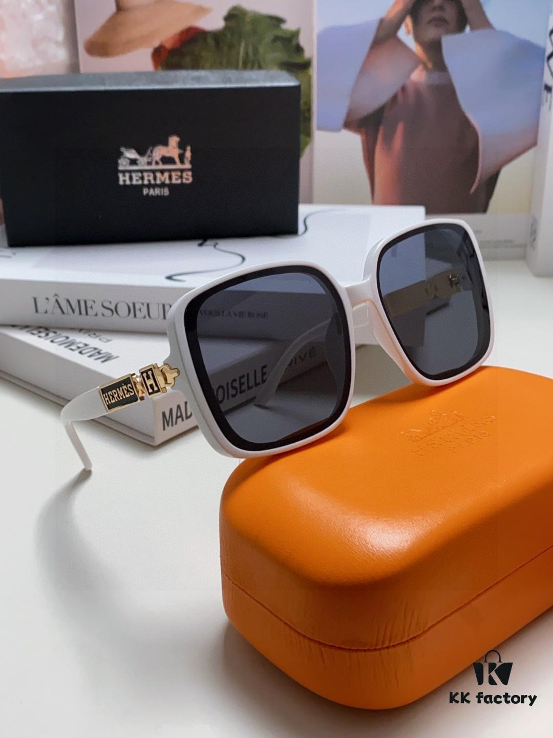 6931ae46ccd8ab3d7afa2668 Hermes 2024 New Arrival Women's Oversized Round Square Sunglasses, Polarized UV Protection Driving Sunglasses for Women