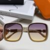 Hermes 2024 New Arrival Women's Sunglasses, Polarized Driving Glasses, Large Round Square Frame, UV Protection, Face-Framing Sun Protection