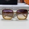 Hermes 2024 New Arrival Women's Sunglasses, Polarized Driving Glasses, Large Round Square Frame, UV Protection, Face-Framing Sun Protection