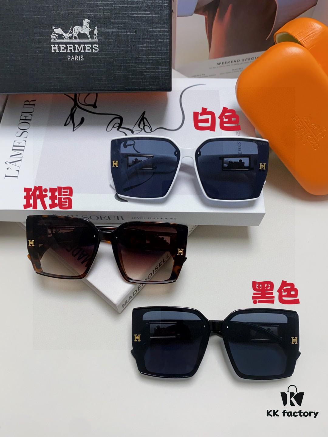6931ae48ccd8ab3d7afa2688 Hermes 2024 New Arrival Polarized Sunglasses for Women, Fashion Oversized Frame, Slimming Effect, UV Protection, Versatile and Stylish