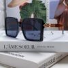 6931ae52ccd8ab3d7afa26ed Hermes 2024 New Arrival High-End Stylish Oversized Square Frame Society Lady Sunglasses for Women, Trendy Large Round Face Sun Protection Shades