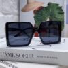 6931ae52ccd8ab3d7afa26ee Hermes 2024 New Arrival High-End Stylish Oversized Square Frame Society Lady Sunglasses for Women, Trendy Large Round Face Sun Protection Shades