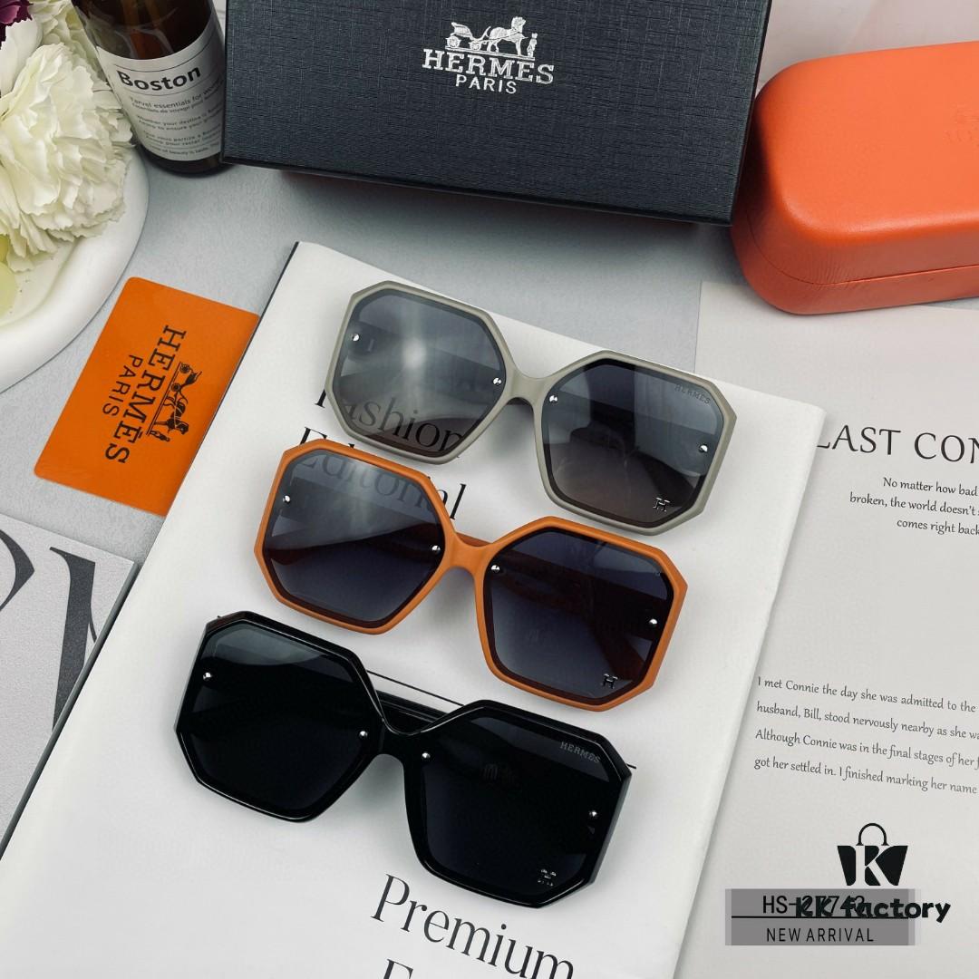 6931ae58ccd8ab3d7afa2749 Hermès - Polarized Sunglasses with POLAROID Resin Lenses, Lightweight TR90 Frame, 2024 New Arrival, Fashionable Unisex Design for Travel and Daily Wear – Model: 27743