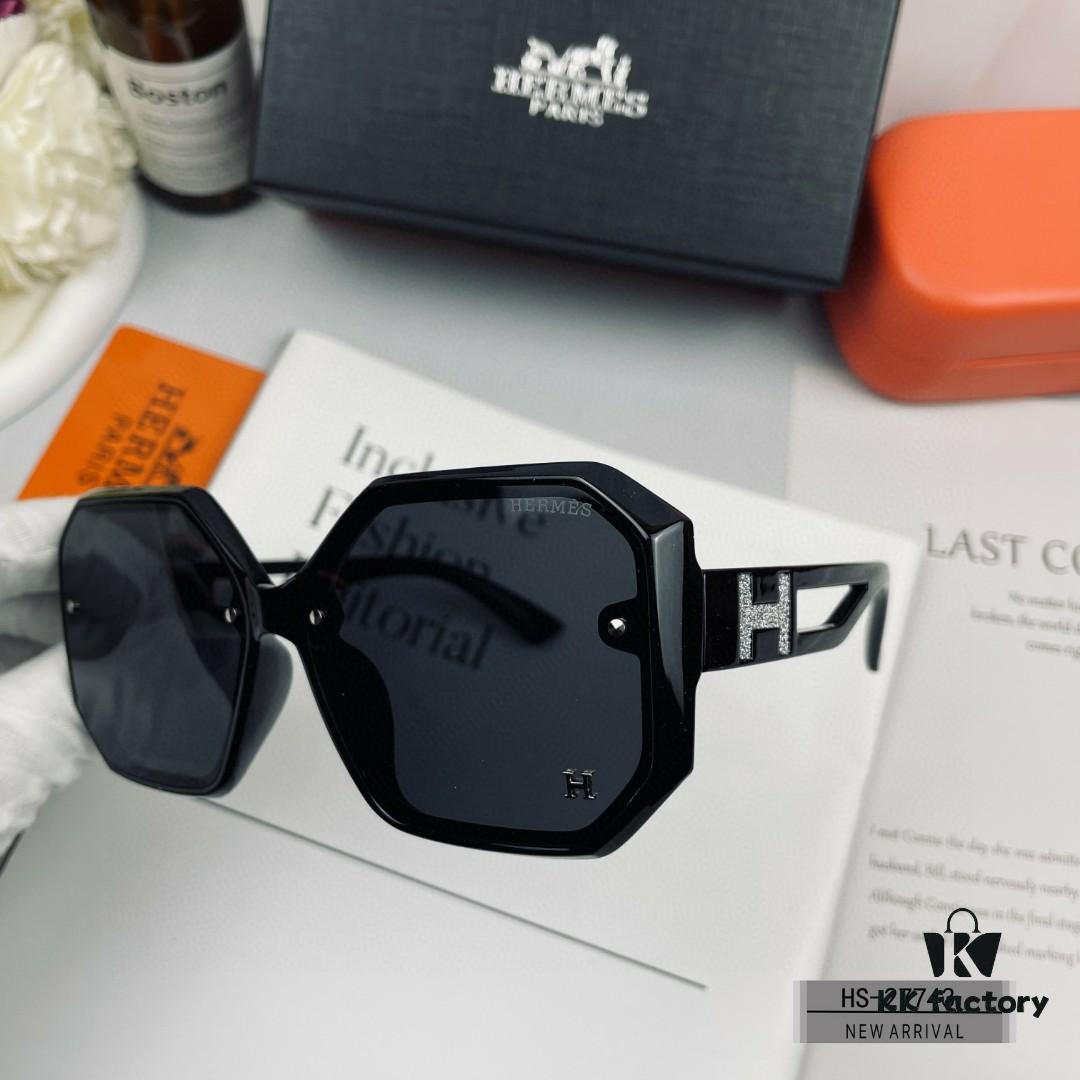 6931ae58ccd8ab3d7afa274b Hermès - Polarized Sunglasses with POLAROID Resin Lenses, Lightweight TR90 Frame, 2024 New Arrival, Fashionable Unisex Design for Travel and Daily Wear – Model: 27743