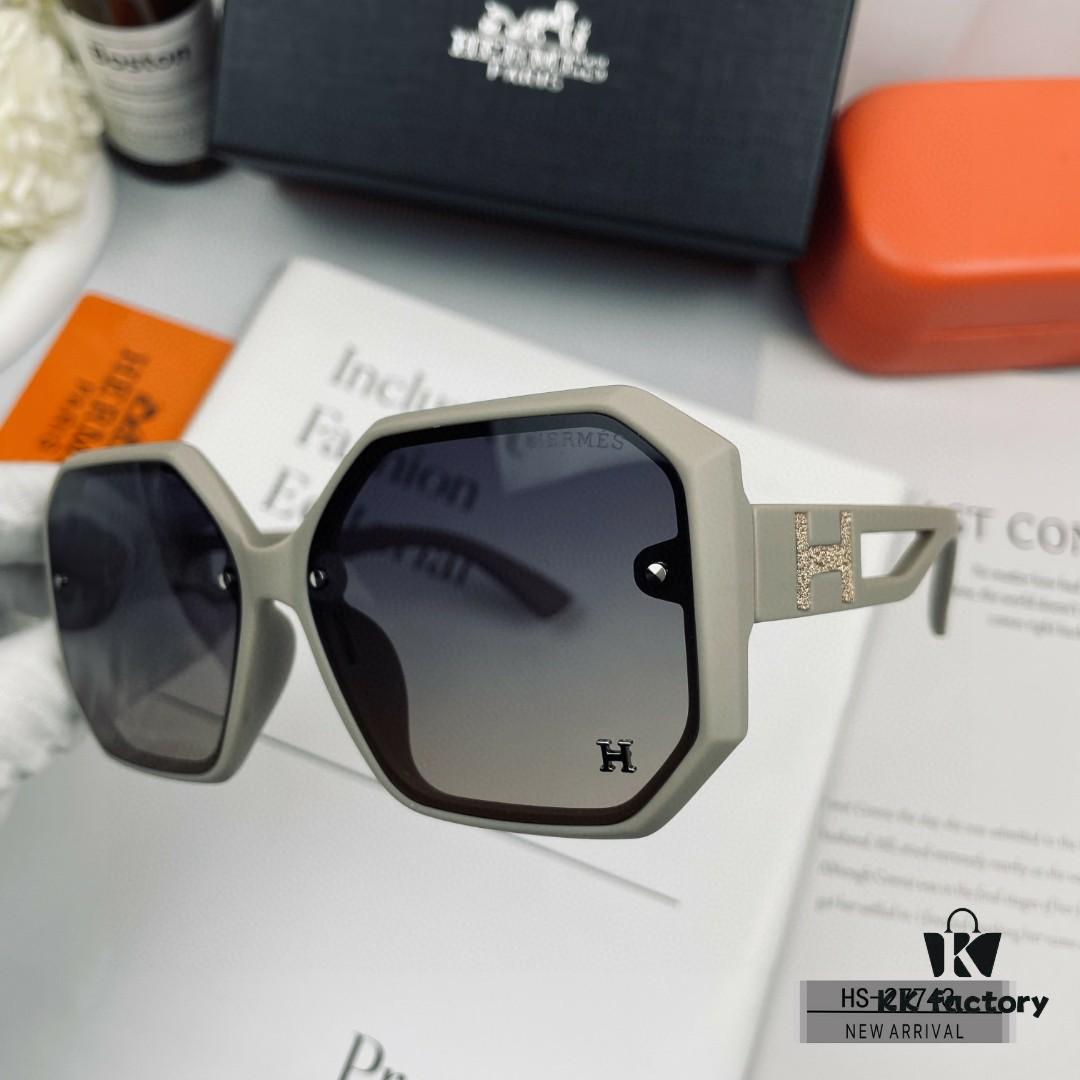 6931ae58ccd8ab3d7afa274c Hermès - Polarized Sunglasses with POLAROID Resin Lenses, Lightweight TR90 Frame, 2024 New Arrival, Fashionable Unisex Design for Travel and Daily Wear – Model: 27743