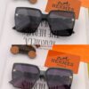 6931ae61ccd8ab3d7afa27db HERMES 2024 Spring New Arrival Original Release Famous Internet Sensation Ultra-Hot Selling Classic Luxury Square Sunglasses