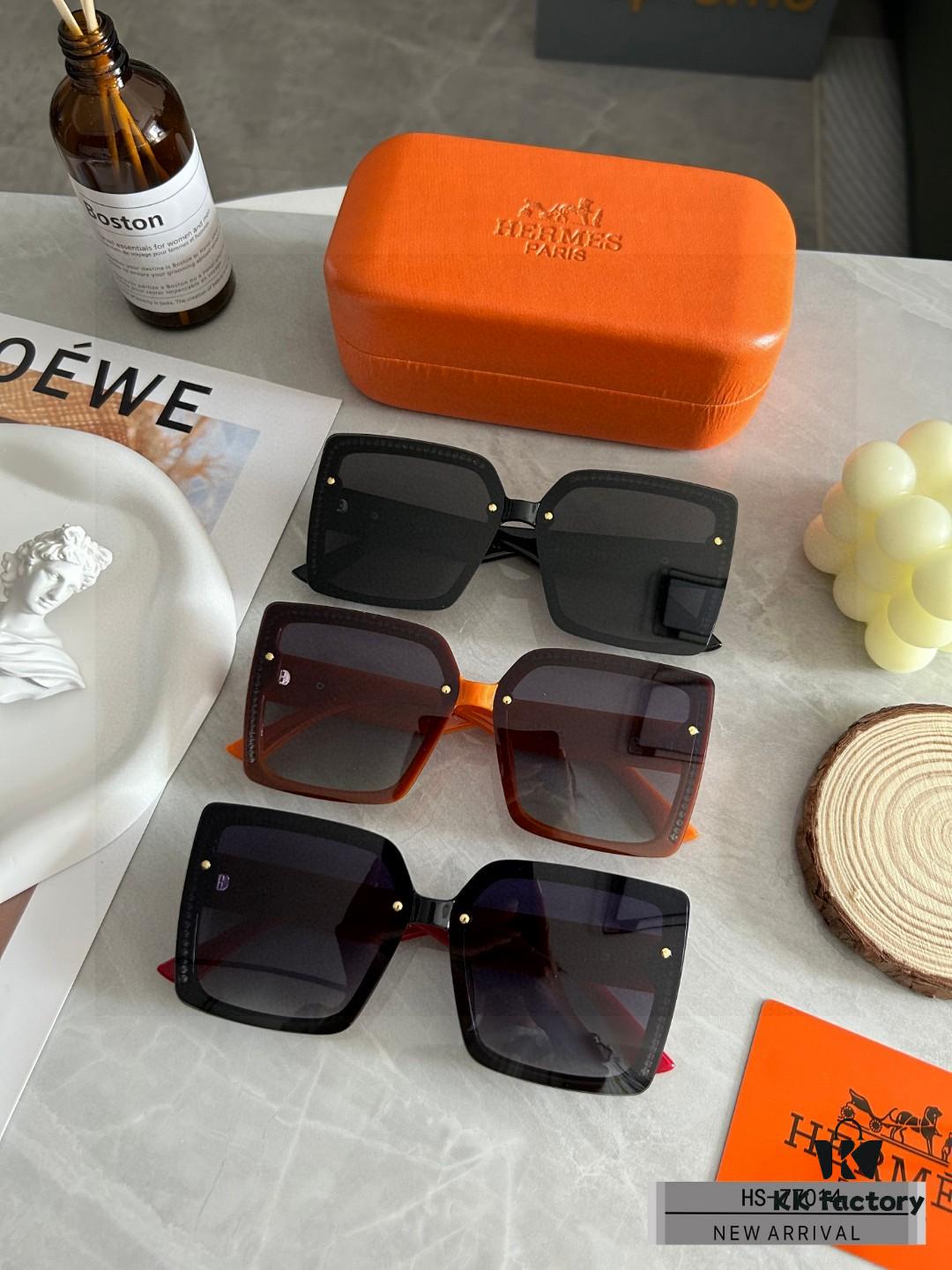 6931ae63ccd8ab3d7afa27f1 Hermes - New Model Sunglasses with Polarized Lenses, Lightweight TR90 Frame, UV Protection, Fashionable Travel Essential for Driving and Outdoor Use, 3 Colors Available